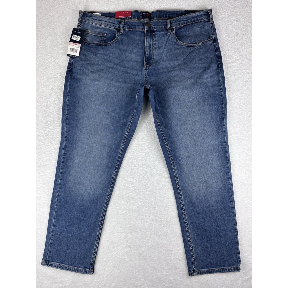 Perry Ellis America Slim Fit‎ Men's Blue Stonewash Jeans Size 40x30 NWT